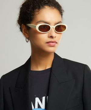 DMY BY DMY - Valentina Oval Sunglasses image number 1