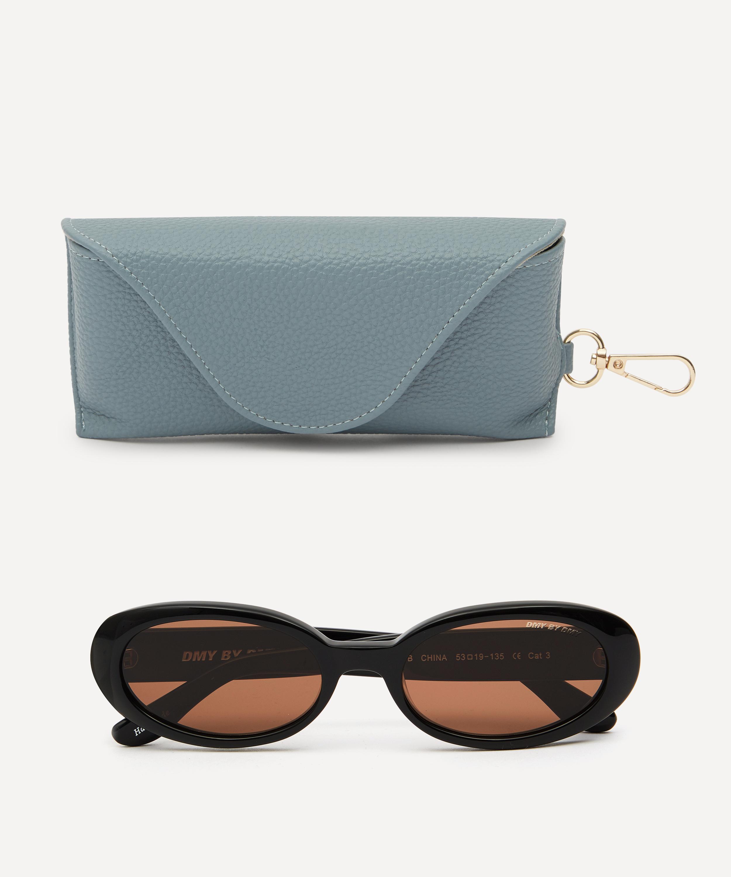 Valentino best sale oval sunglasses