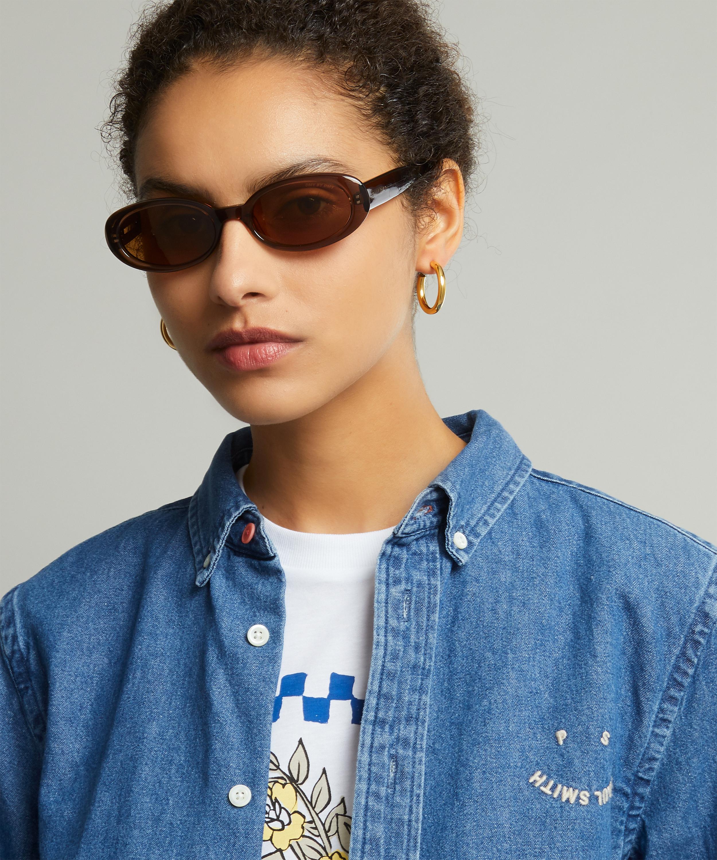 DMY Studios - Valentina Oval Sunglasses image number 1
