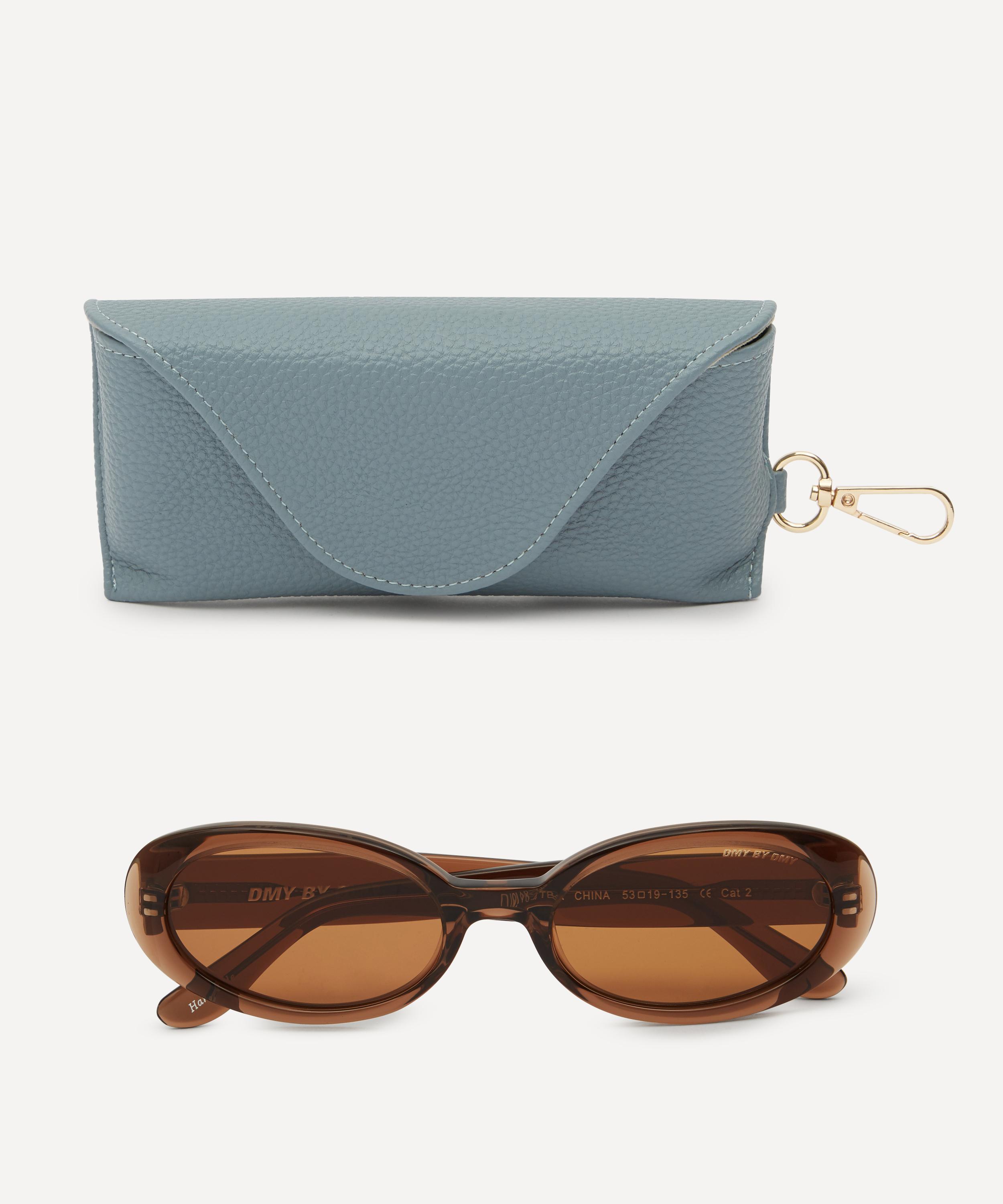 DMY Studios - Valentina Oval Sunglasses image number 4