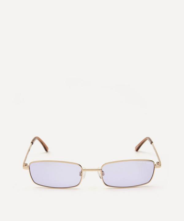 DMY BY DMY - Olsen Rectangular Metal Sunglasses
