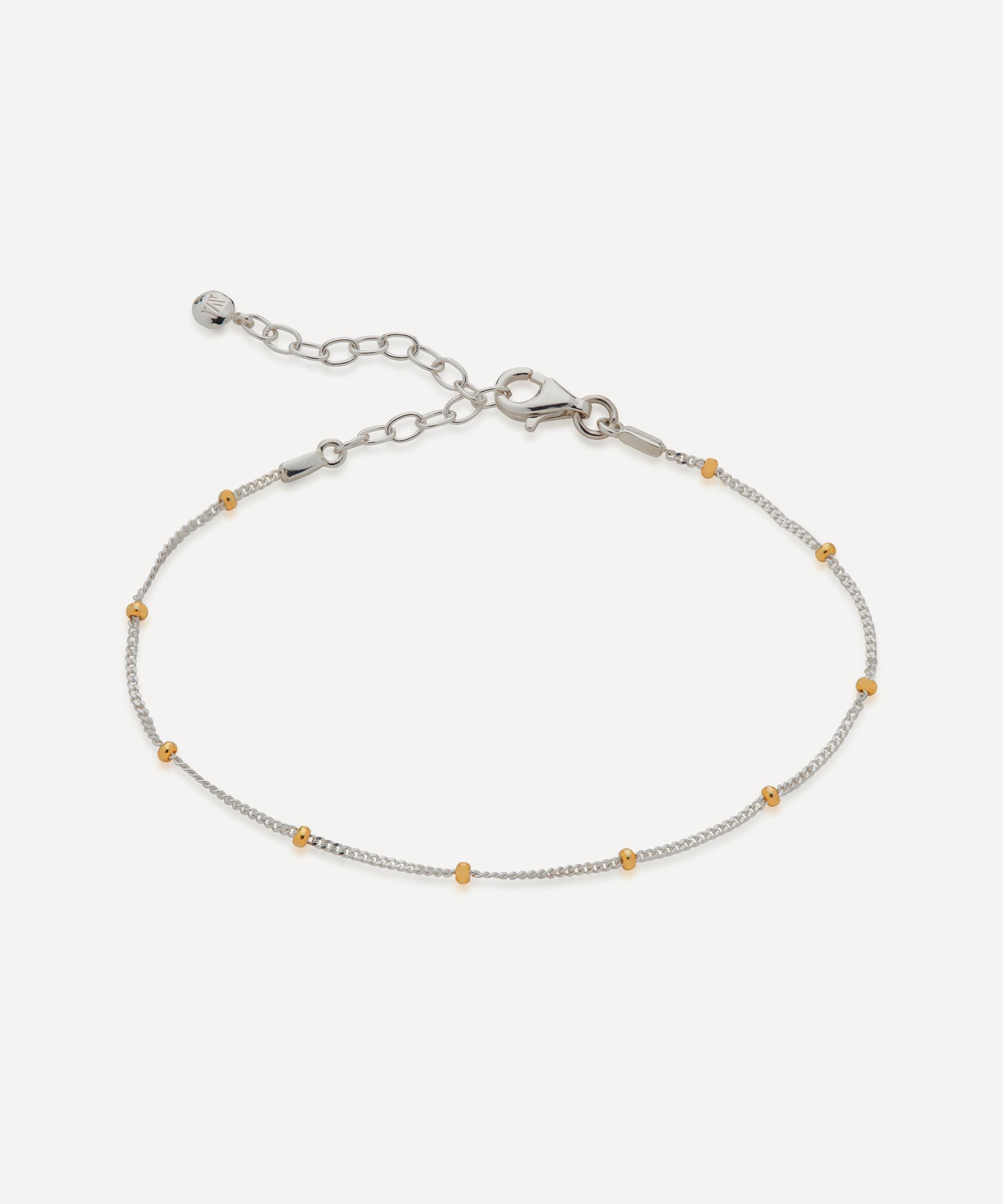 Monica Vinader - Mixed Metal Beaded Chain Bracelet image number 0