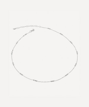 Monica Vinader - Silver 18-20" Triple Beaded Chain Necklace image number 0