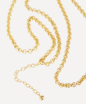 Monica Vinader - Gold Plated Vermeil Silver 20-22" Vintage Chain Necklace image number 2