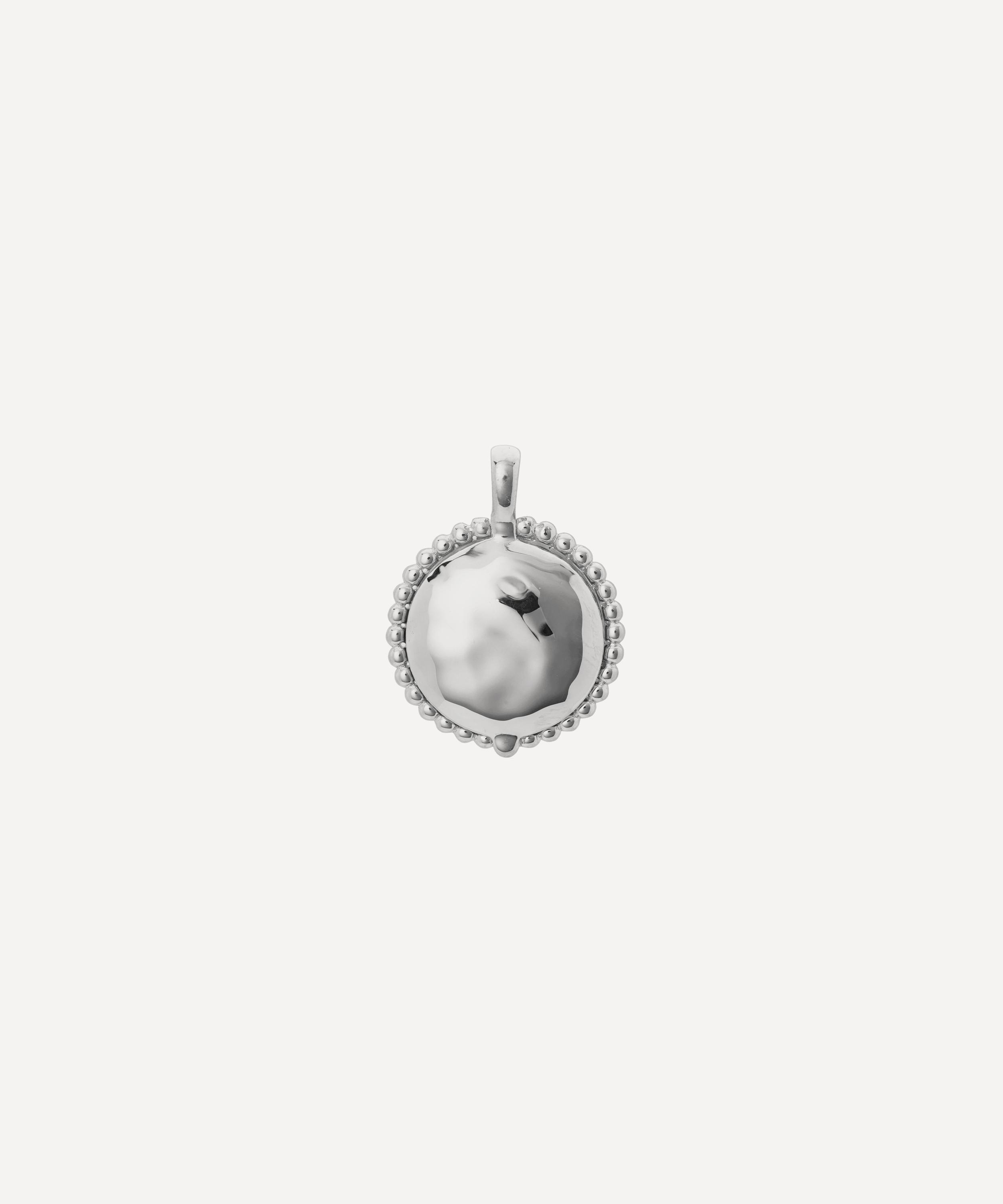 Monica Vinader - Silver Deia Locket Pendant image number 0