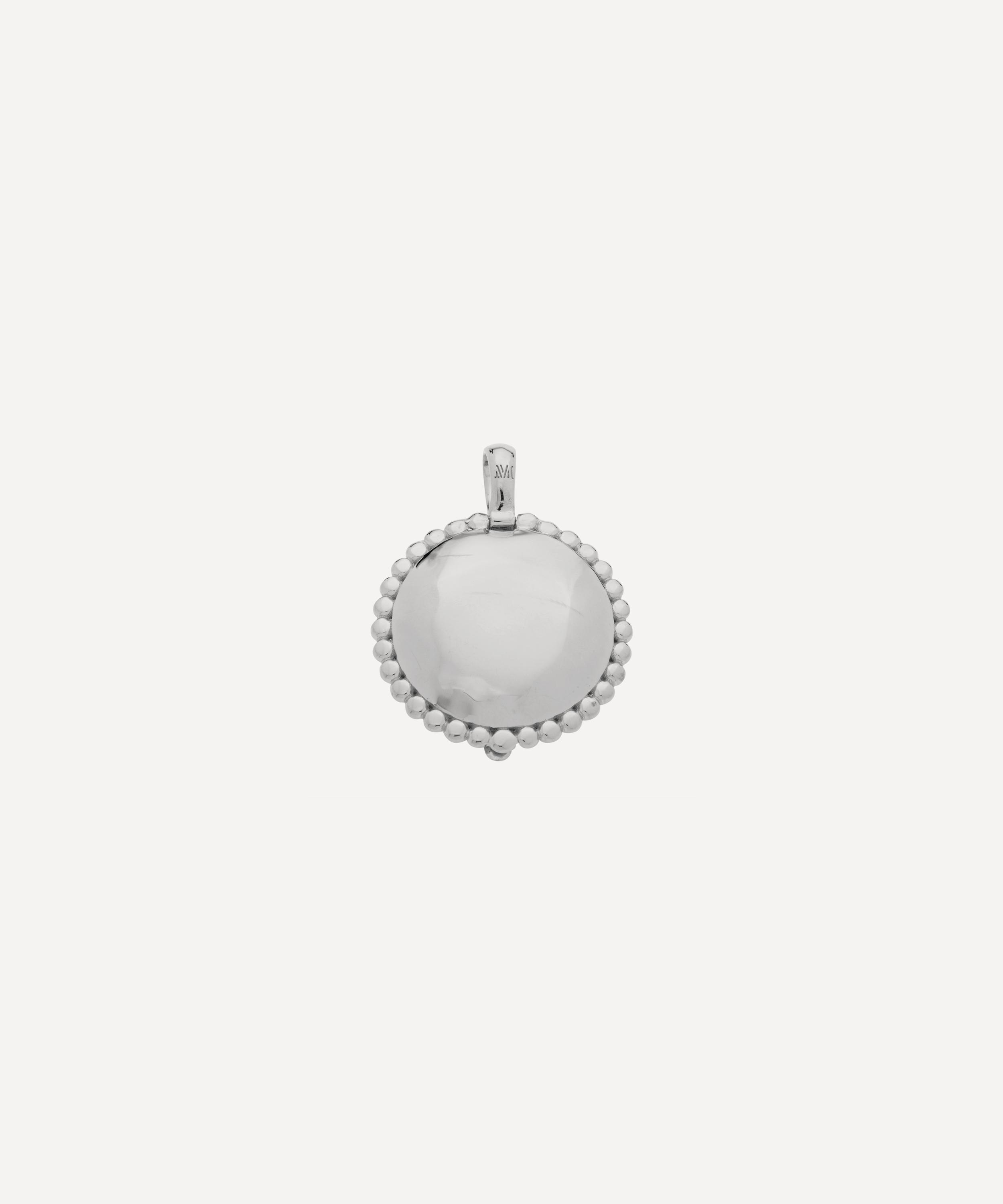 Monica Vinader - Silver Deia Locket Pendant image number 3