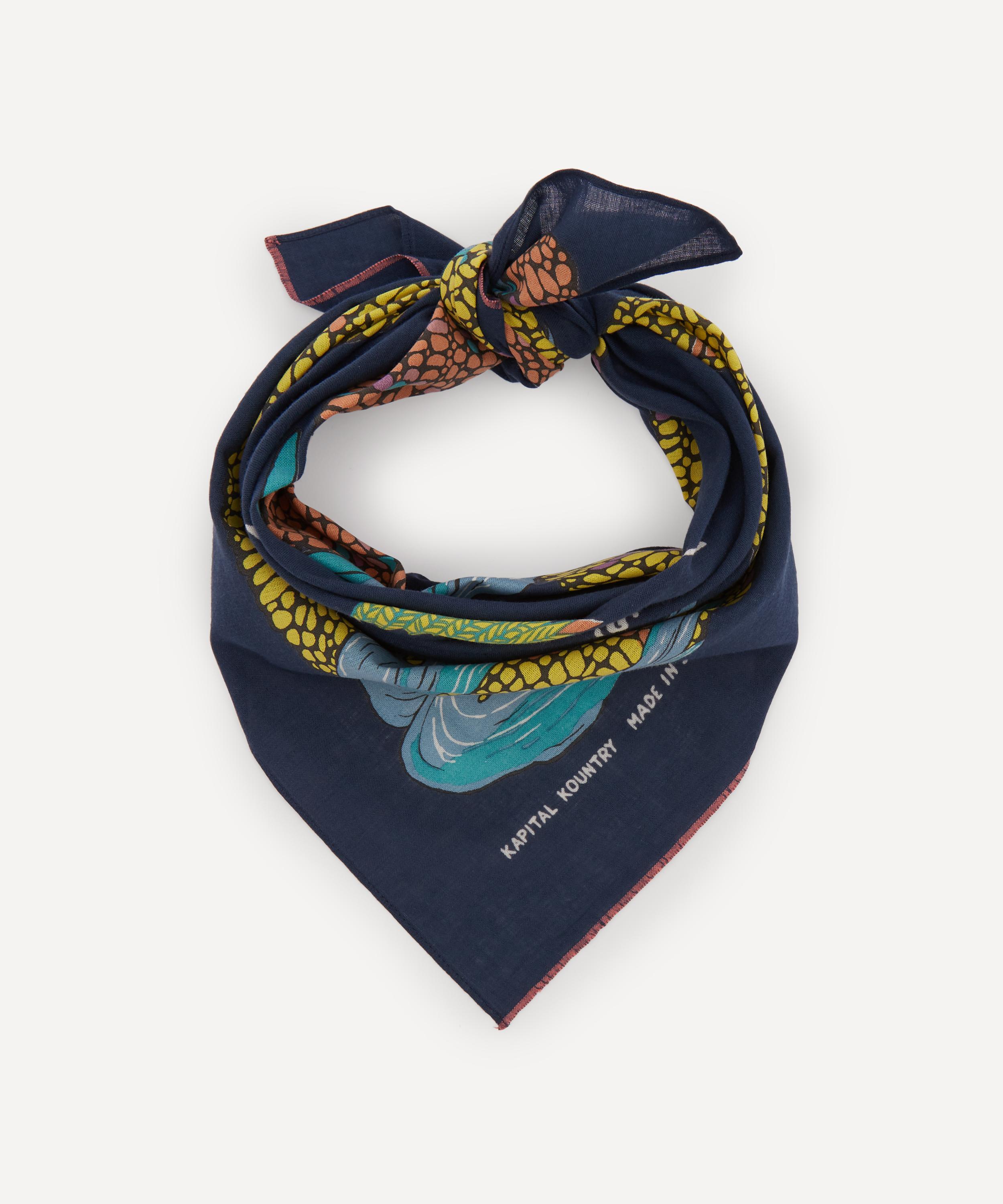 Kapital - Lucky Flint Corn Cotton Bandana image number 0