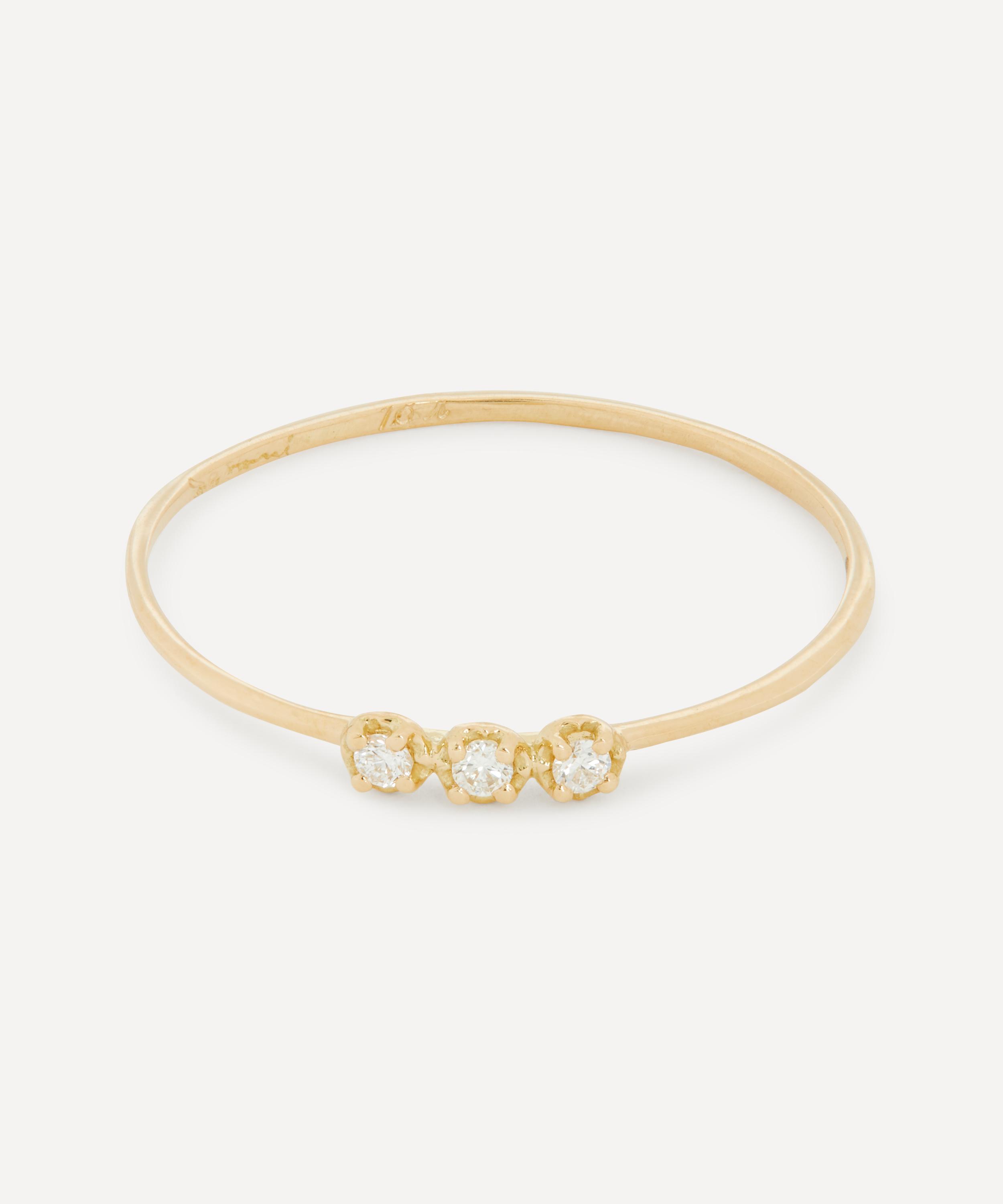 Satomi Kawakita - 18ct Gold Diamond Orion Ring image number 0