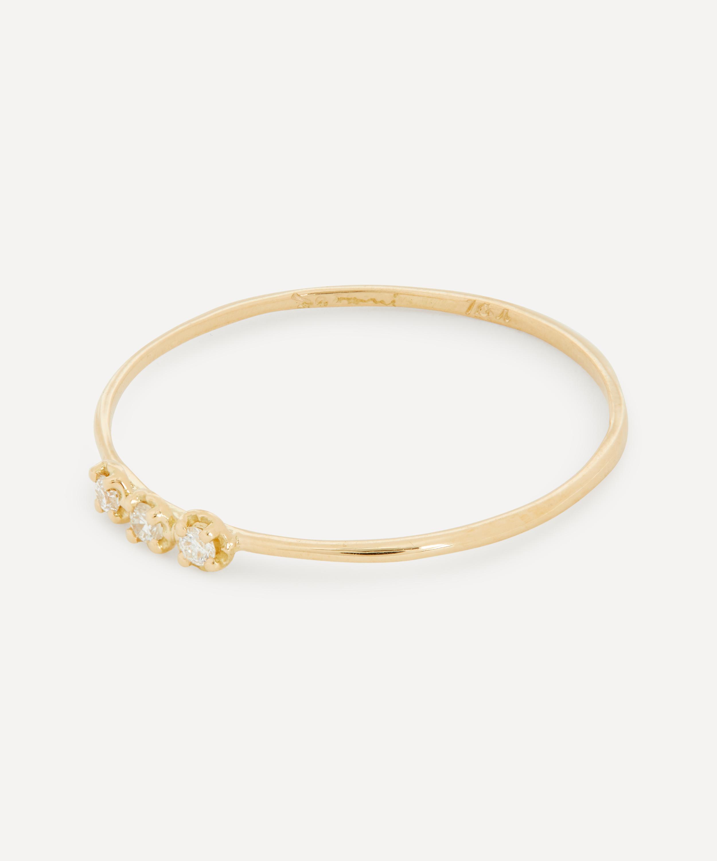 Satomi Kawakita - 18ct Gold Diamond Orion Ring image number 2