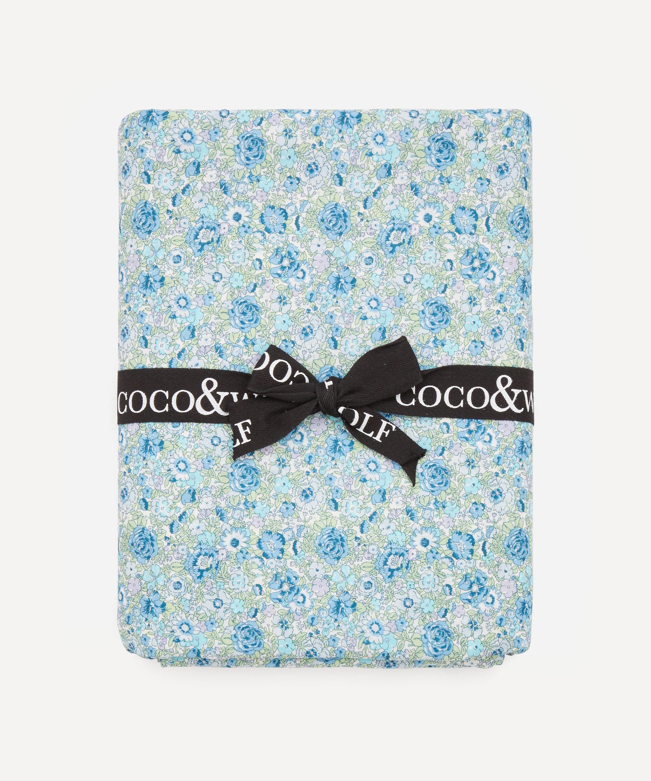 Coco & Wolf - Amelie and Mitsi Sky Single Duvet Cover Set image number 2