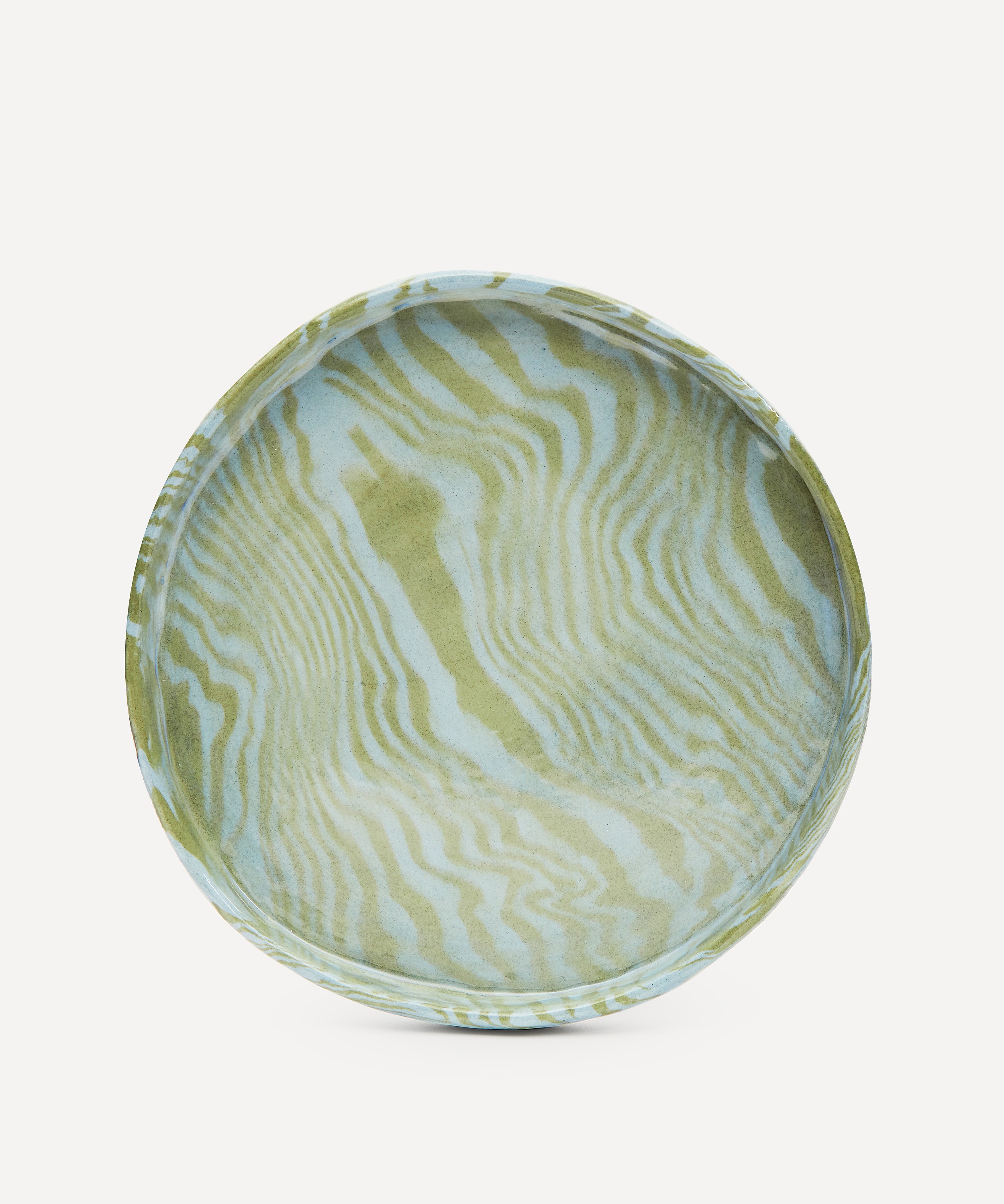 Henry Holland Studio - Green and Blue Side Plate image number 0