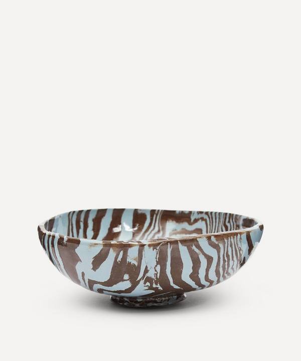Henry Holland Studio - Brown and Blue Small Bowl image number 0