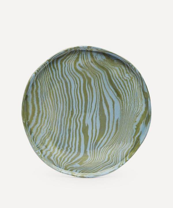 Henry Holland Studio - Green and Blue Dinner Plate image number 0