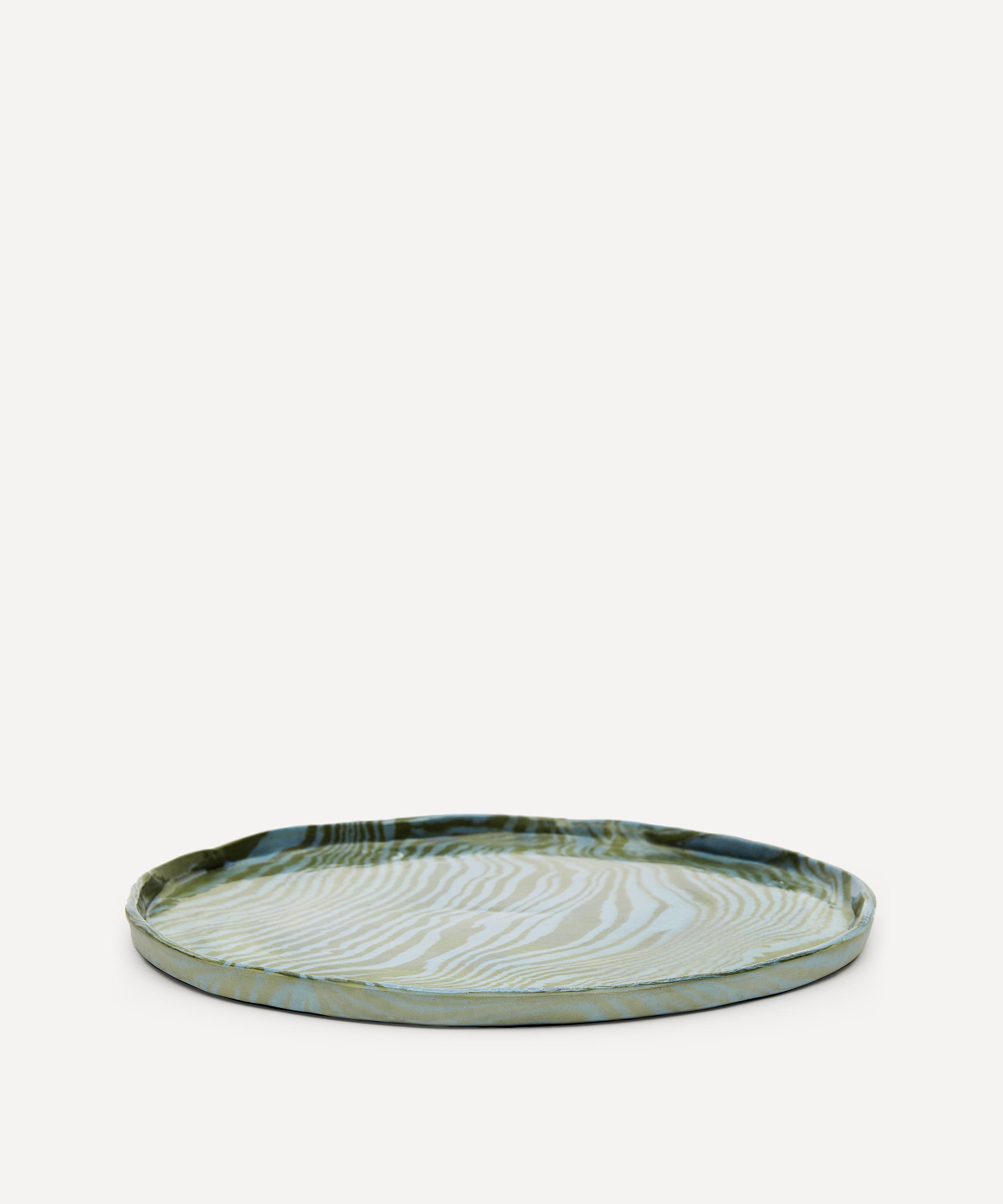 Henry Holland Studio - Green and Blue Dinner Plate image number 1