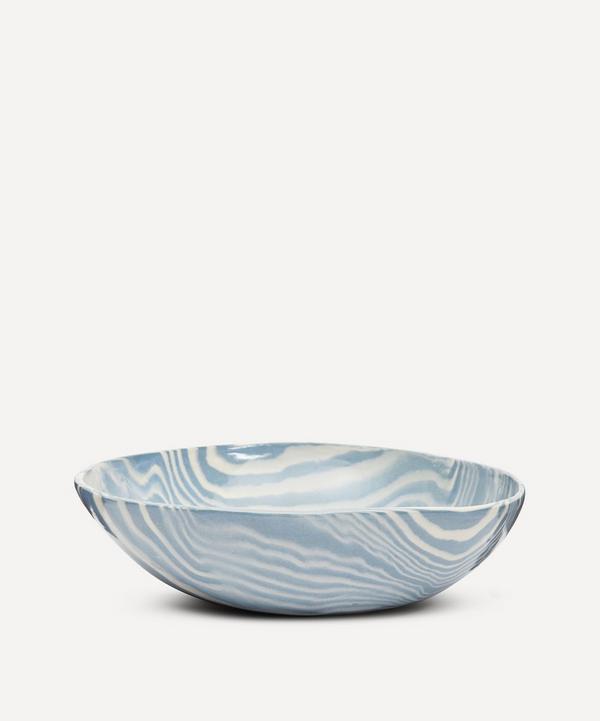 Henry Holland Studio - Blue and White Small Salad Bowl image number null