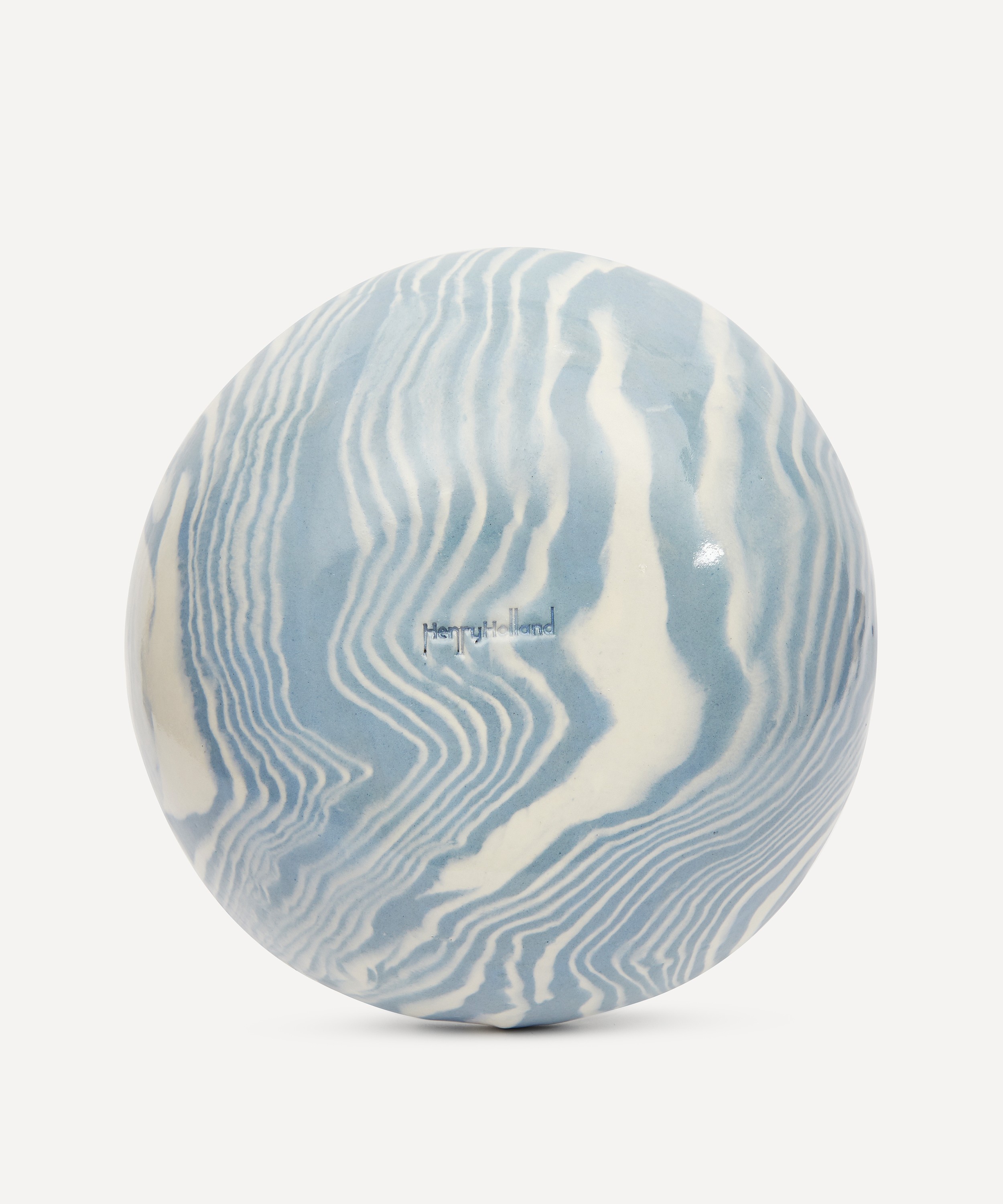 Henry Holland Studio - Blue and White Small Salad Bowl image number 3