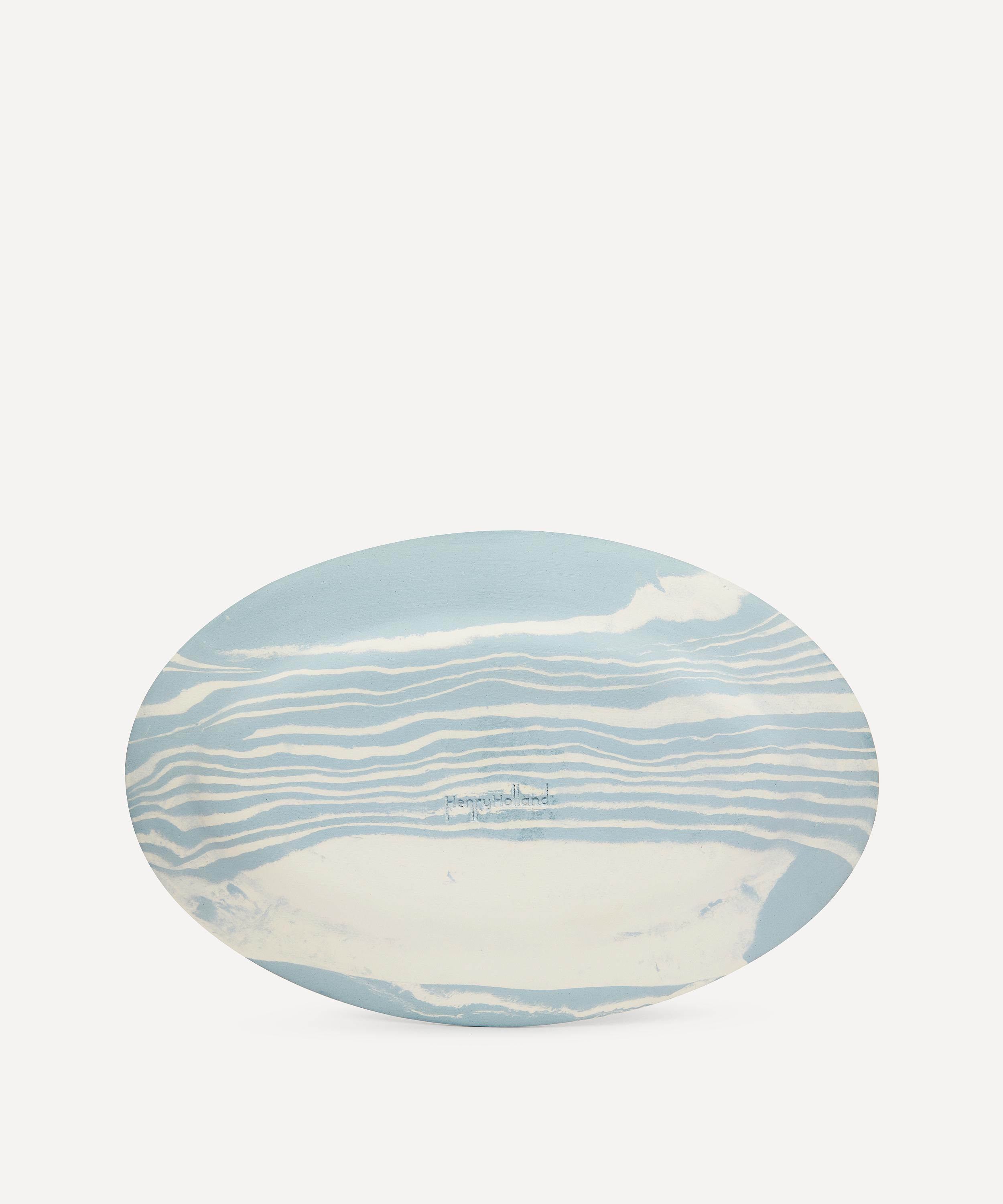 Henry Holland Studio - Blue and White Small Serving Platter image number 3