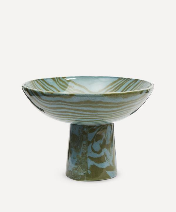 Henry Holland Studio - Green and Blue Small Chalice Bowl image number null