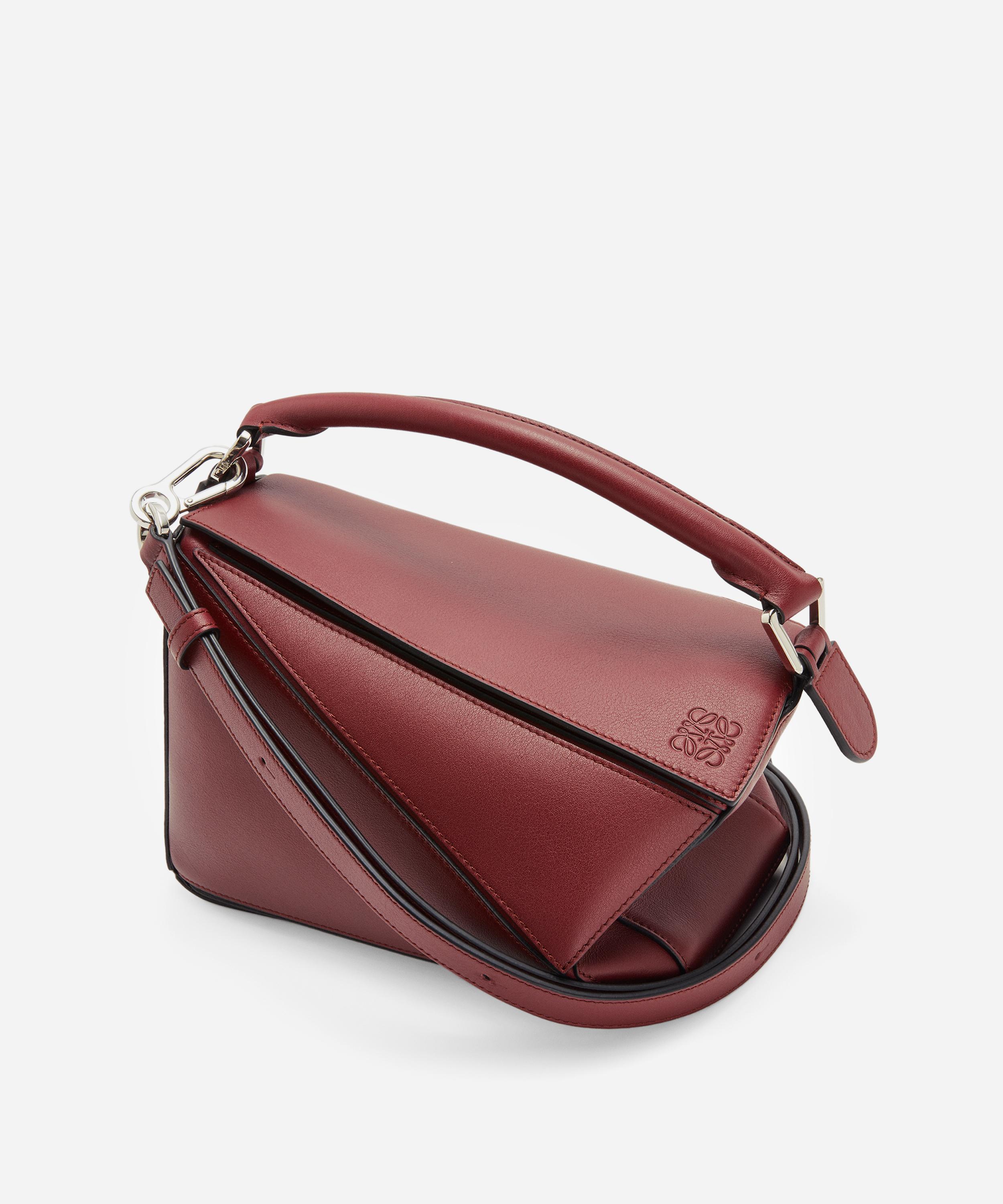 Loewe - Small Puzzle Leather Shoulder Bag image number 4