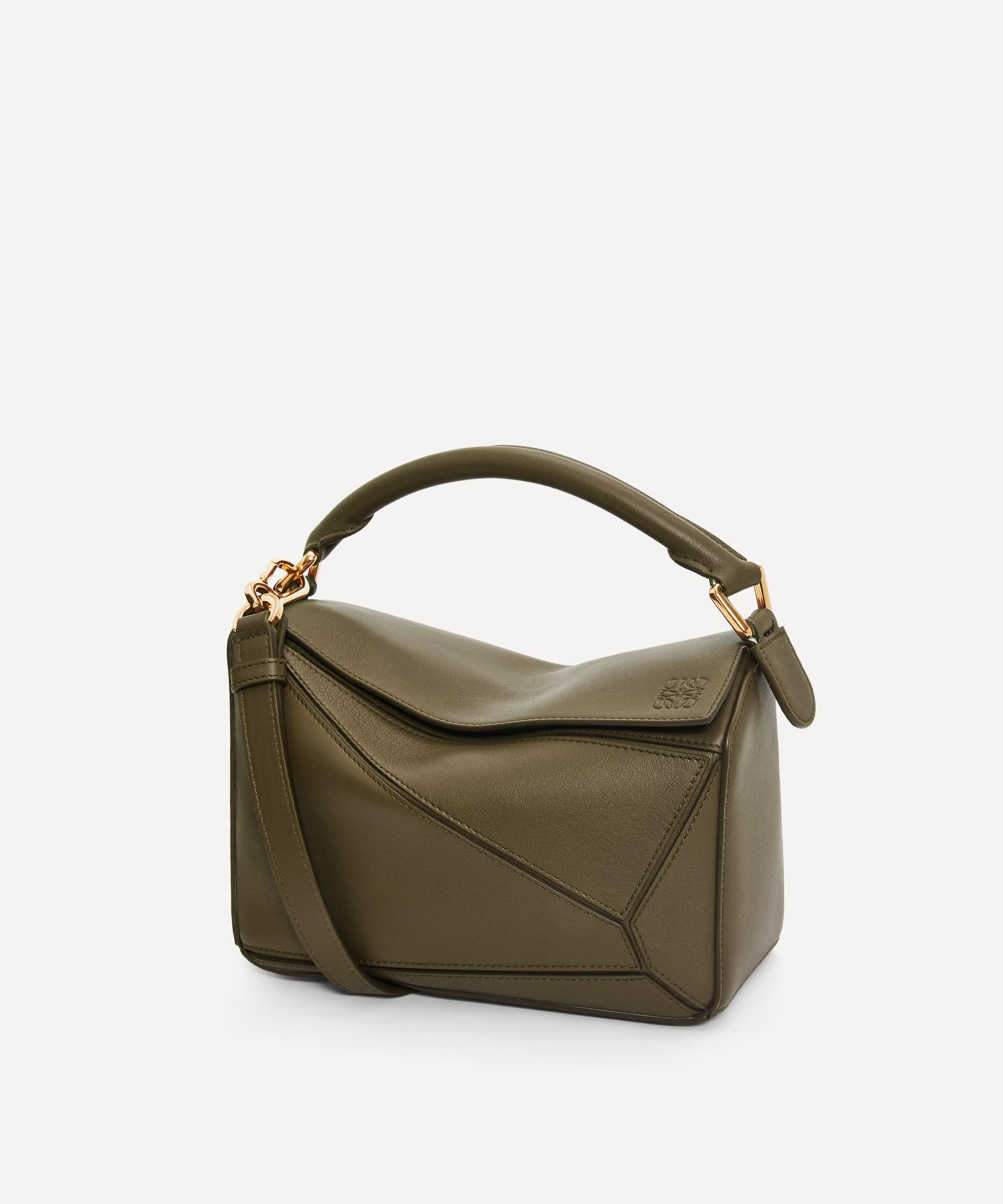 Loewe - Small Puzzle Leather Shoulder Bag image number 0