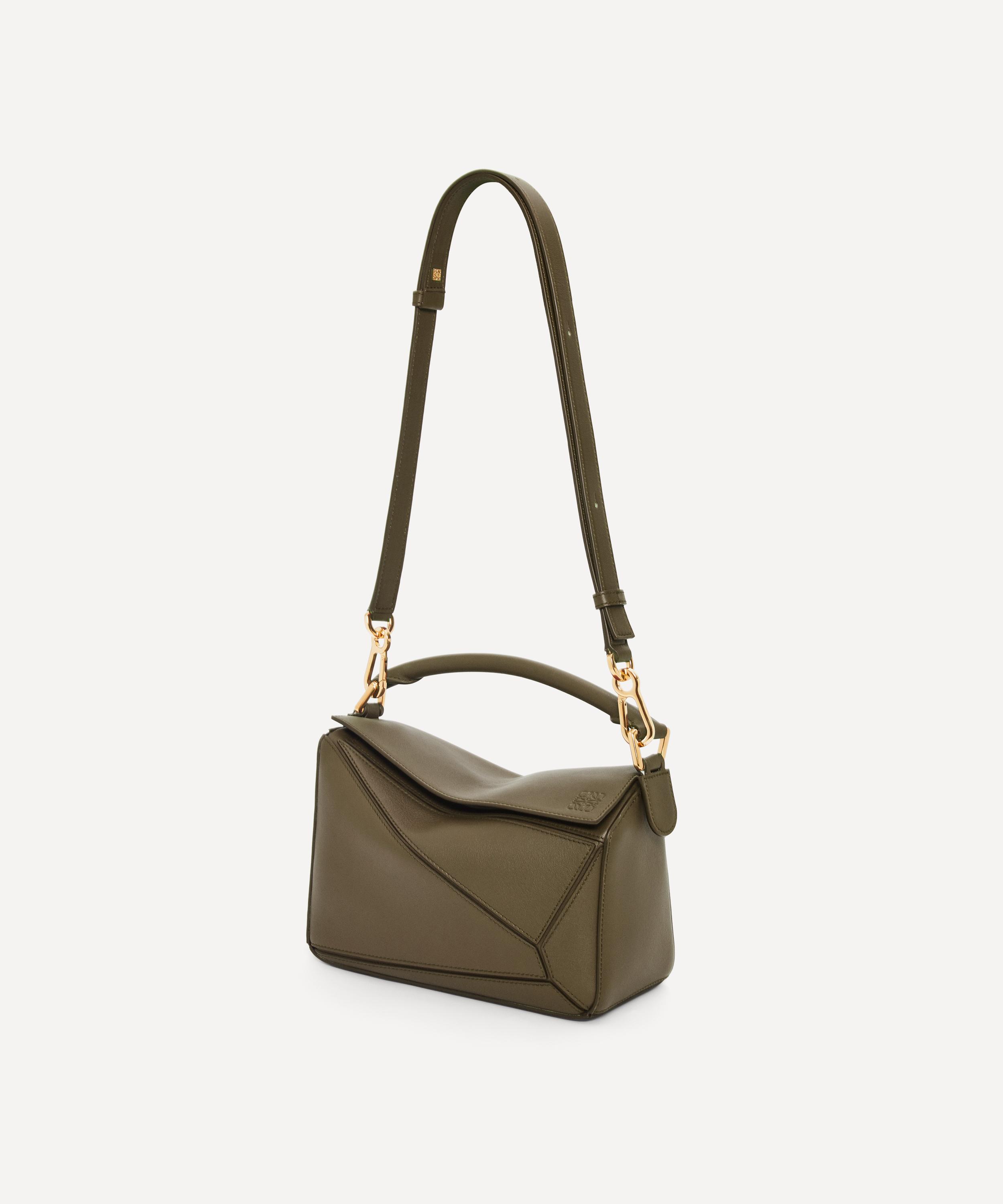 Loewe - Small Puzzle Leather Shoulder Bag image number 1
