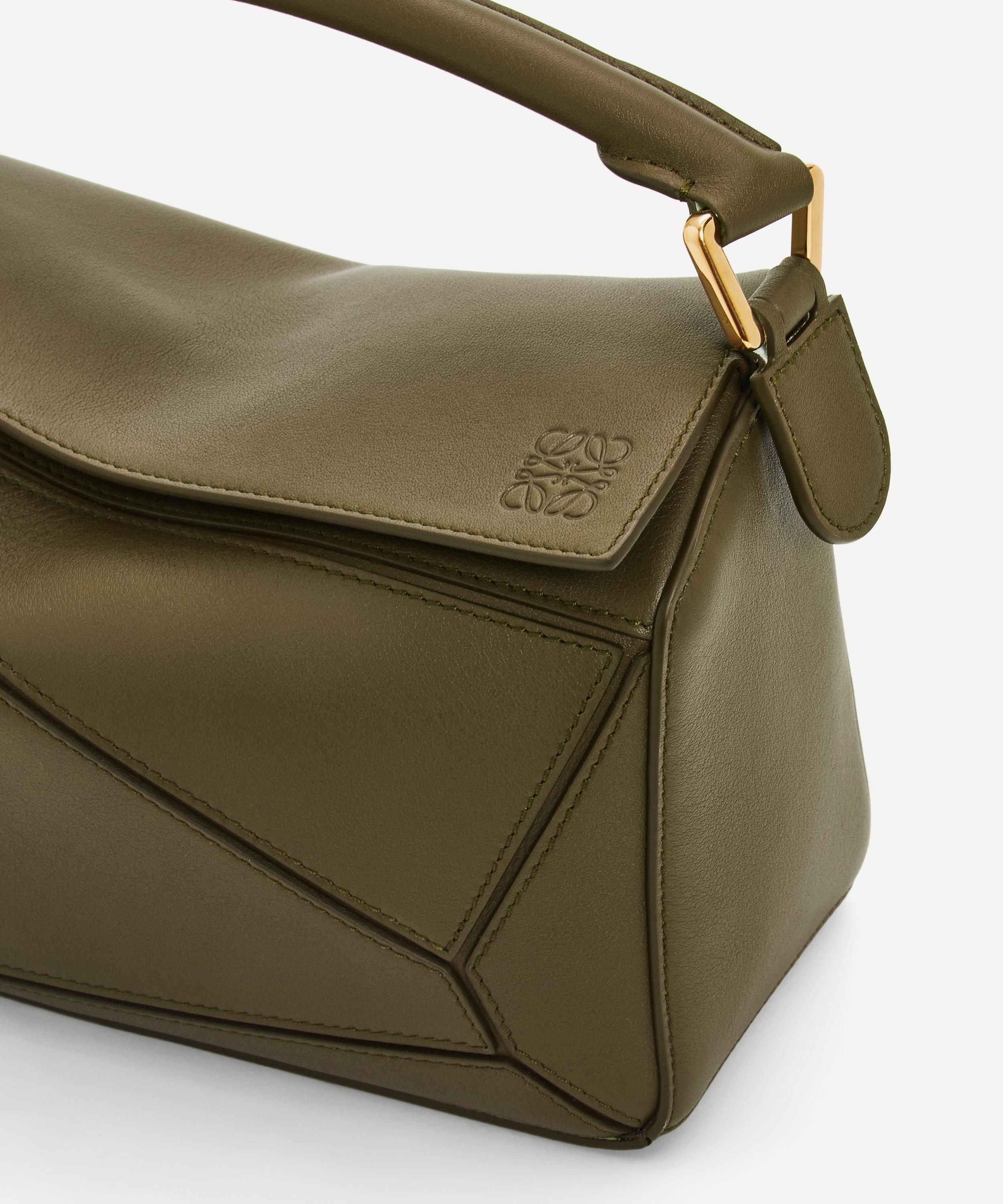 Loewe - Small Puzzle Leather Shoulder Bag image number 5