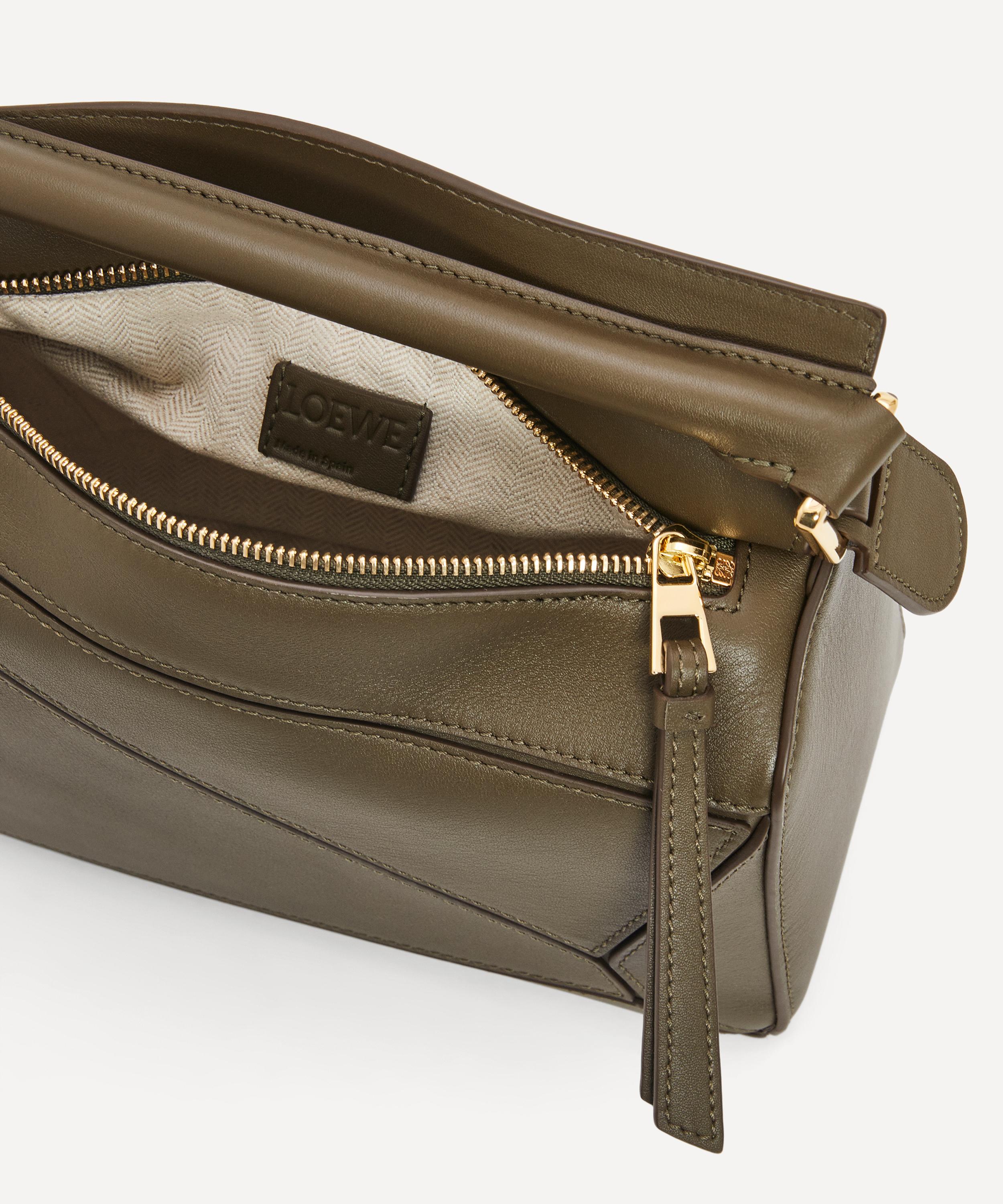 Loewe - Small Puzzle Leather Shoulder Bag image number 6