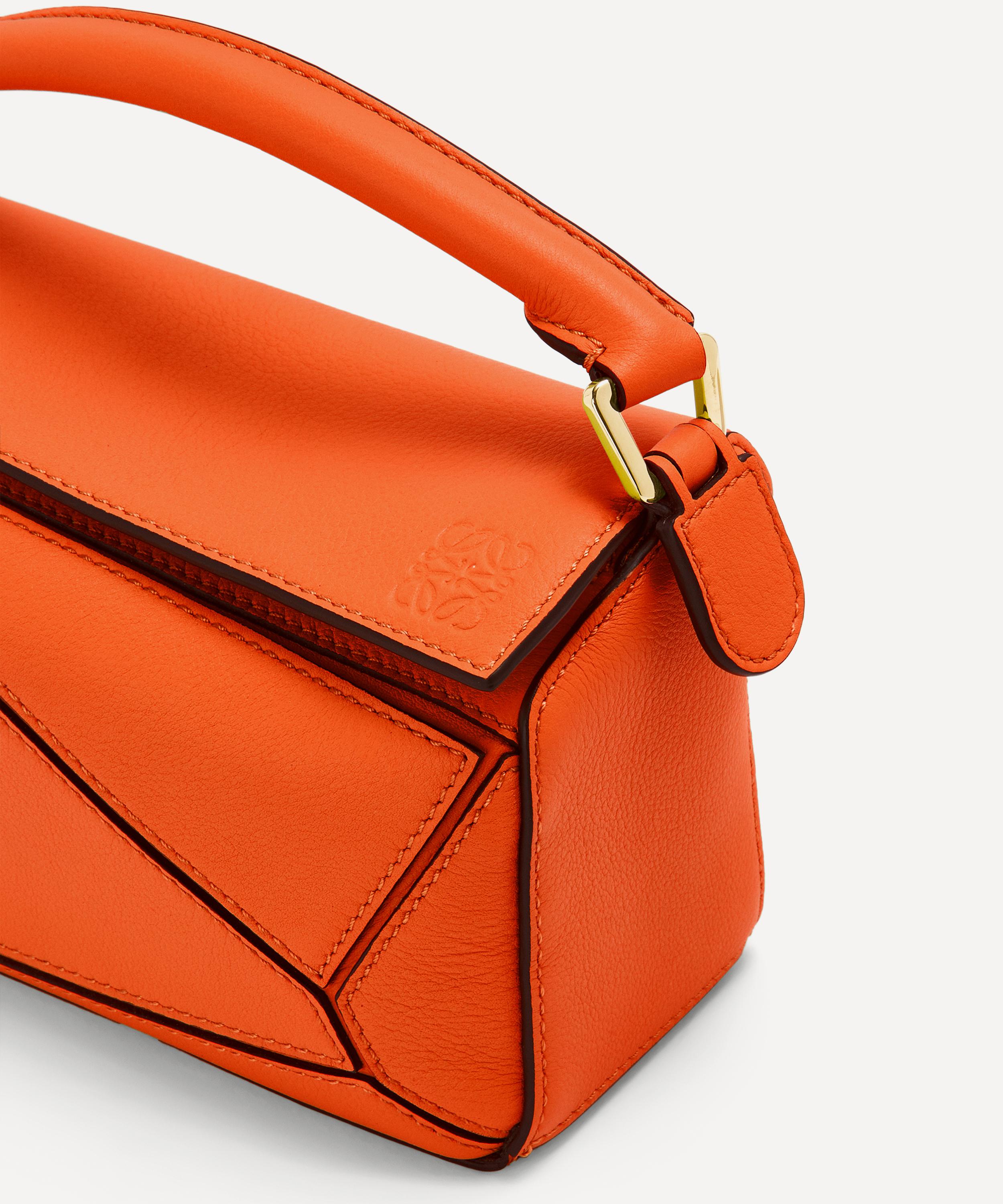 Loewe - Mini Puzzle Leather Shoulder Bag image number 5