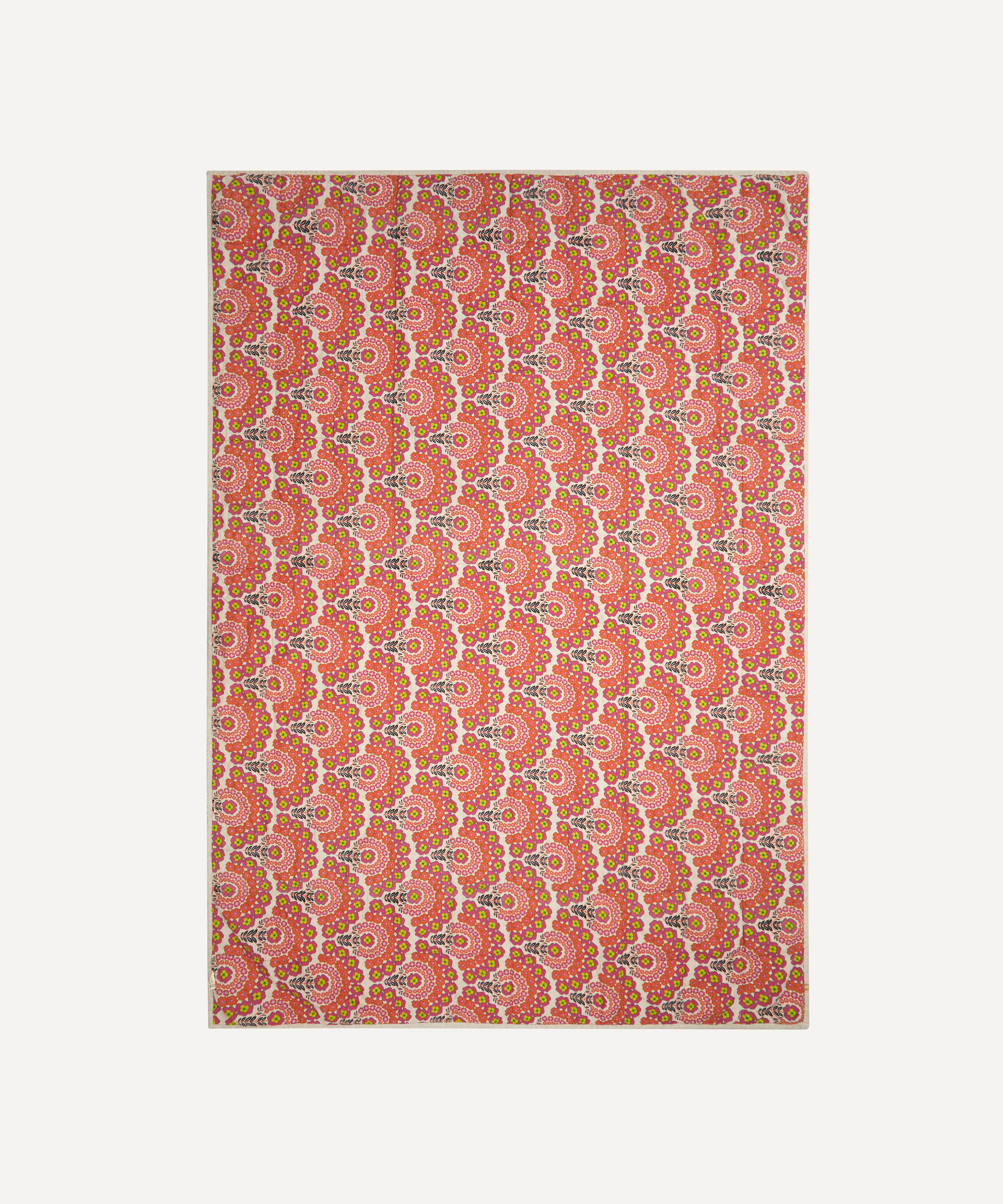 Society of Wanderers - Gogo and Gigi Floral Double Sided Standard Quilt image number 1