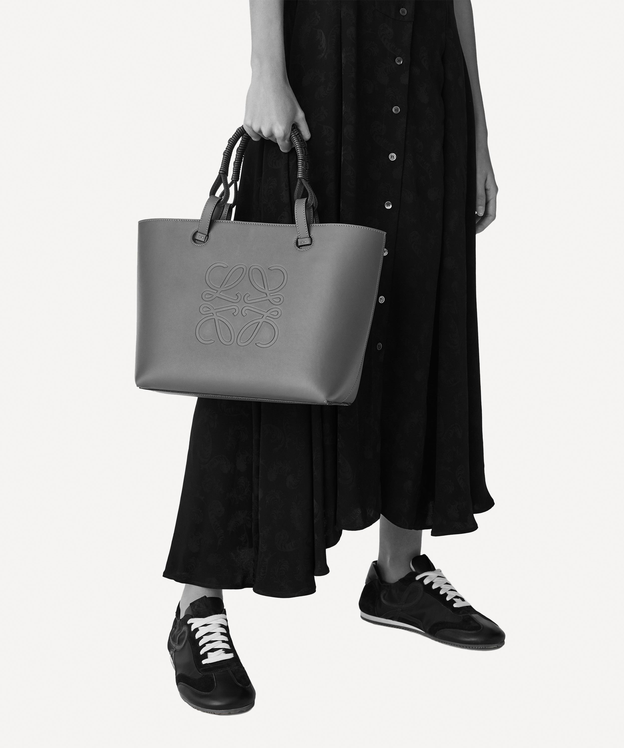 Loewe - Small Anagram Leather Tote Bag image number 1