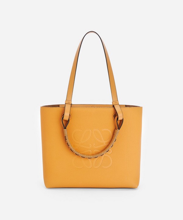 Loewe - Small Anagram Leather Tote Bag image number null
