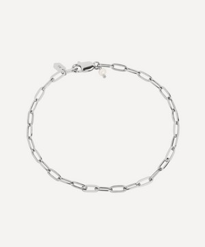 Maria Black - White Rhodium-Plated Gemma Chain Bracelet image number 0