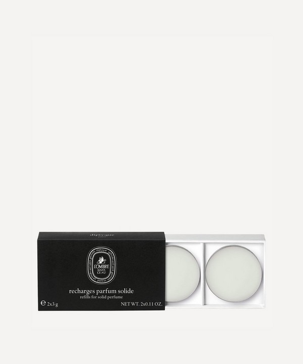 Diptyque - L’Ombre Dans L’Eau Solid Perfume Refill 2 x 3g image number null
