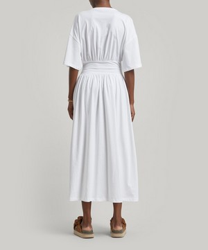 Toteme - Cotton T-Shirt Dress image number 3