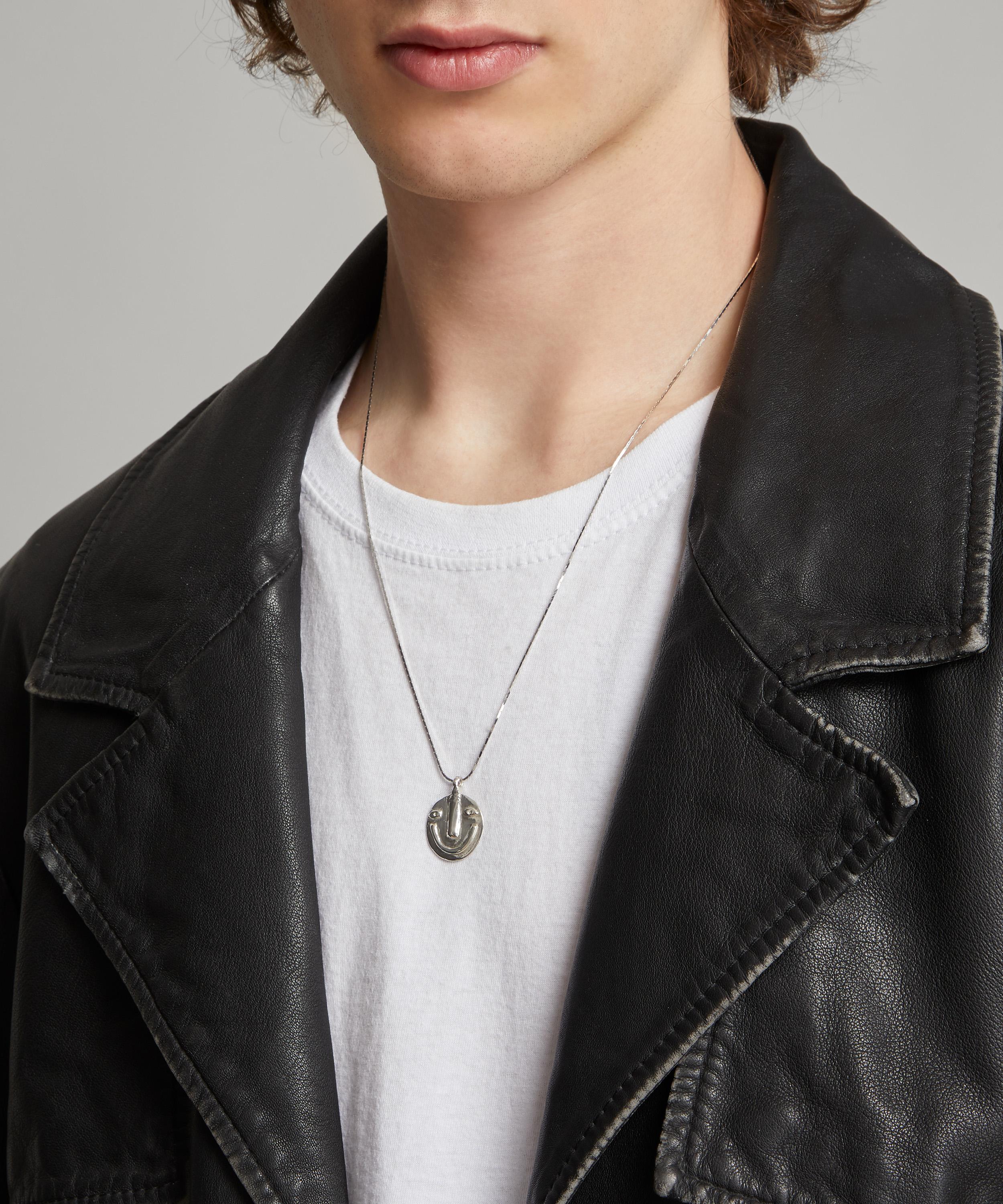 Alec Doherty Sterling Silver Good Day Bad Day Pendant | Liberty