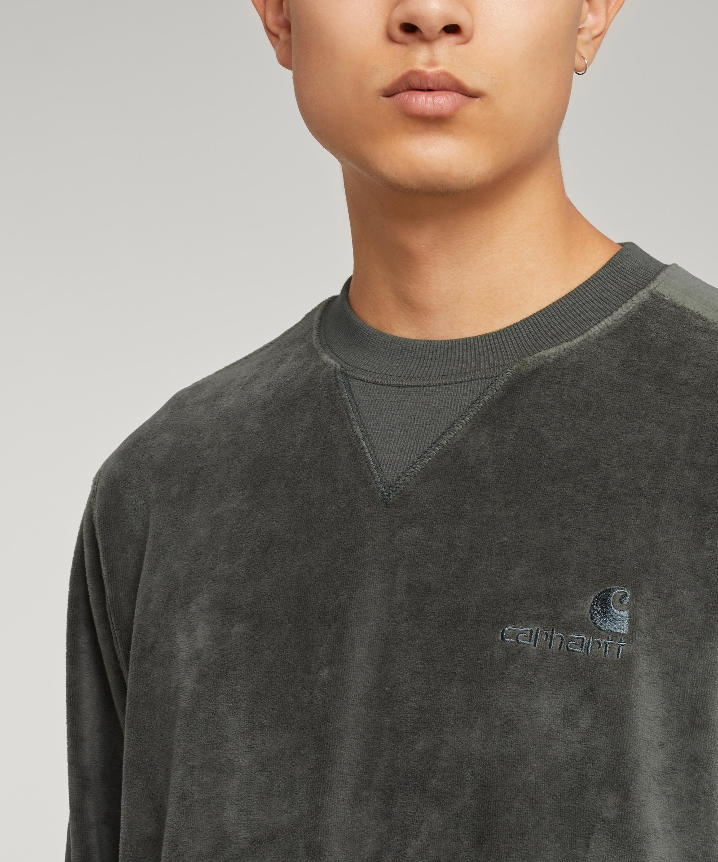 Carhartt spacer stripe online crewneck sweatshirt