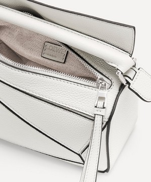 Loewe - Mini Puzzle Leather Shoulder Bag image number 6