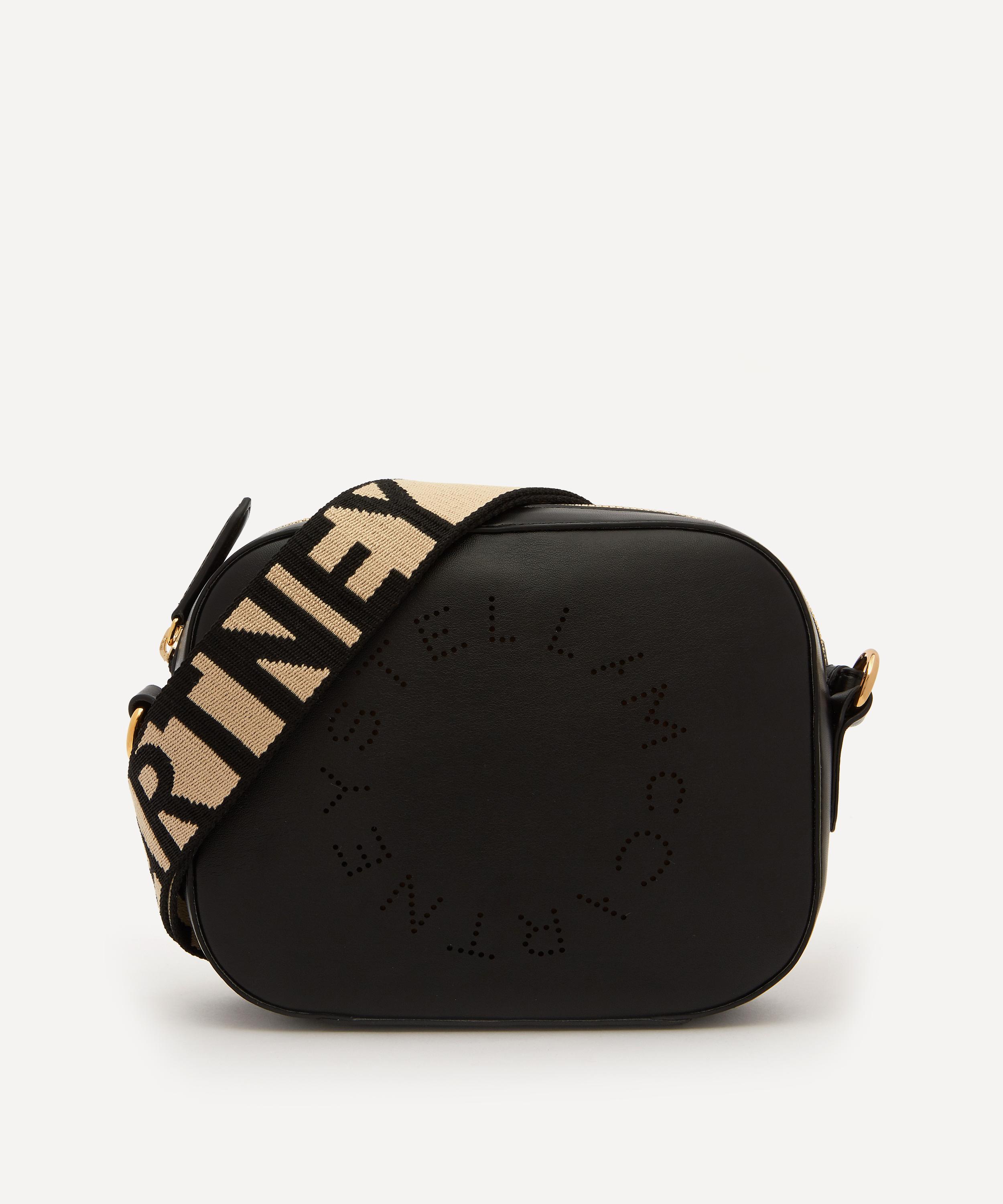 STELLA MCCARTNEY: bag in synthetic leather with perforated logo