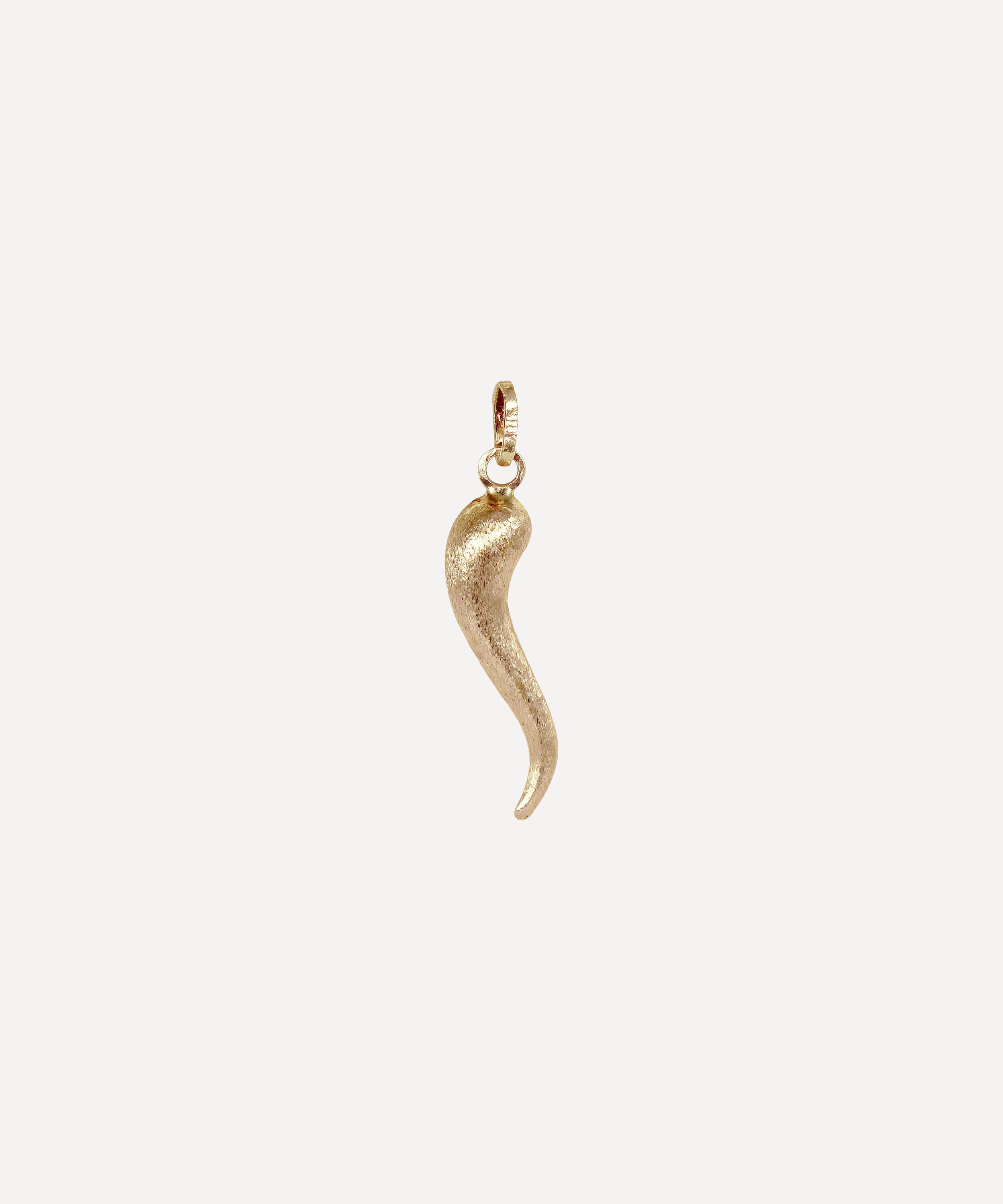 Kojis - 18ct Gold Cornicello Charm image number 