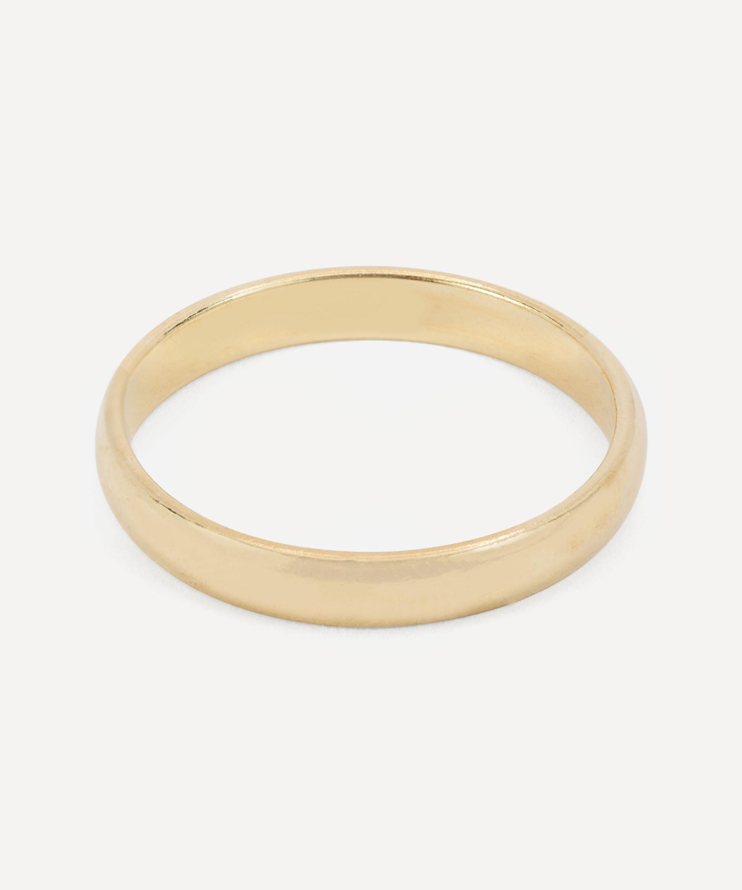 Kojis - 14ct Gold 3mm Wedding Band Ring image number 