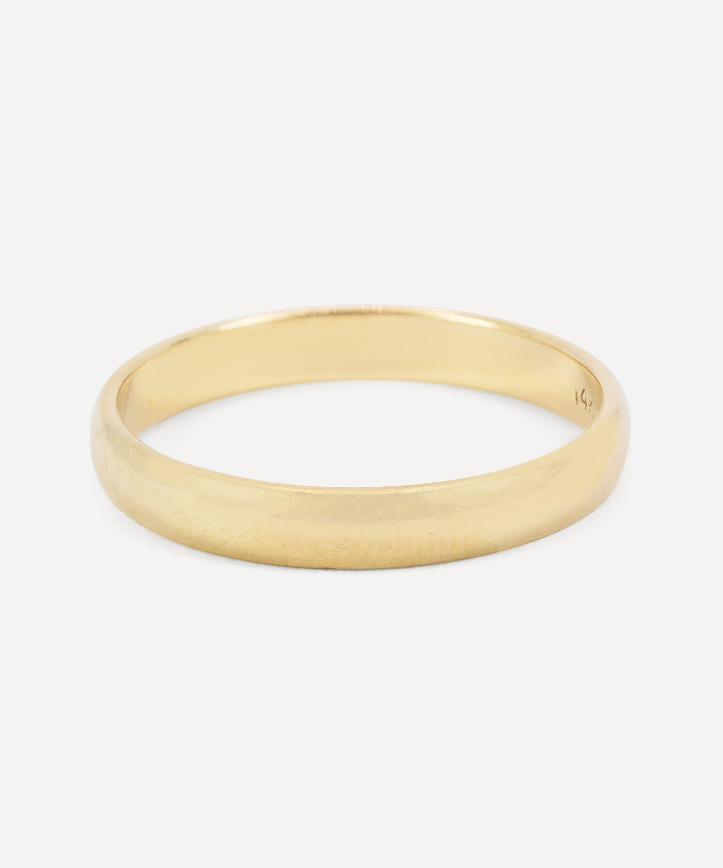 Kojis - 14ct Gold 3mm Wedding Band Ring image number 