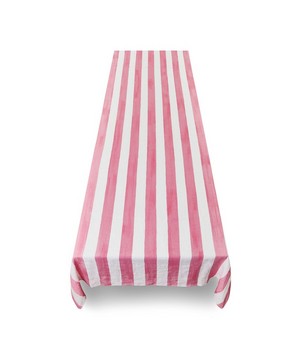 Summerill & Bishop - Stripe Linen Tablecloth image number 3