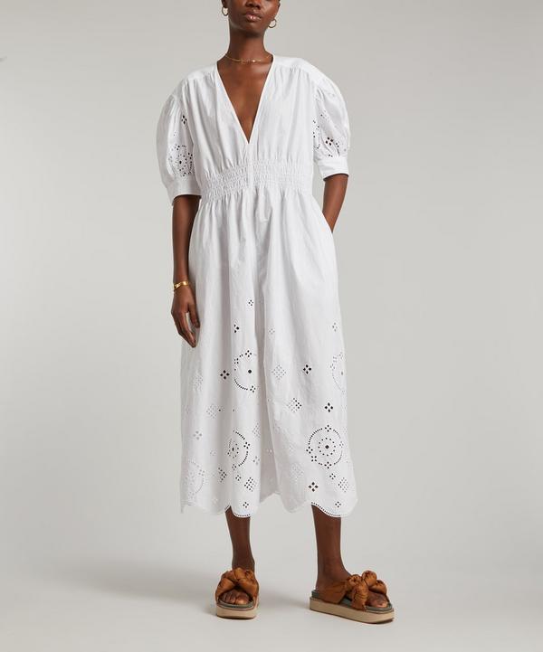 Broderie Anglaise Midi-Dress | Liberty Broderie Anglaise Midi-Dress | Liberty