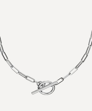 Otiumberg - Silver Love Link Chain Necklace image number 0