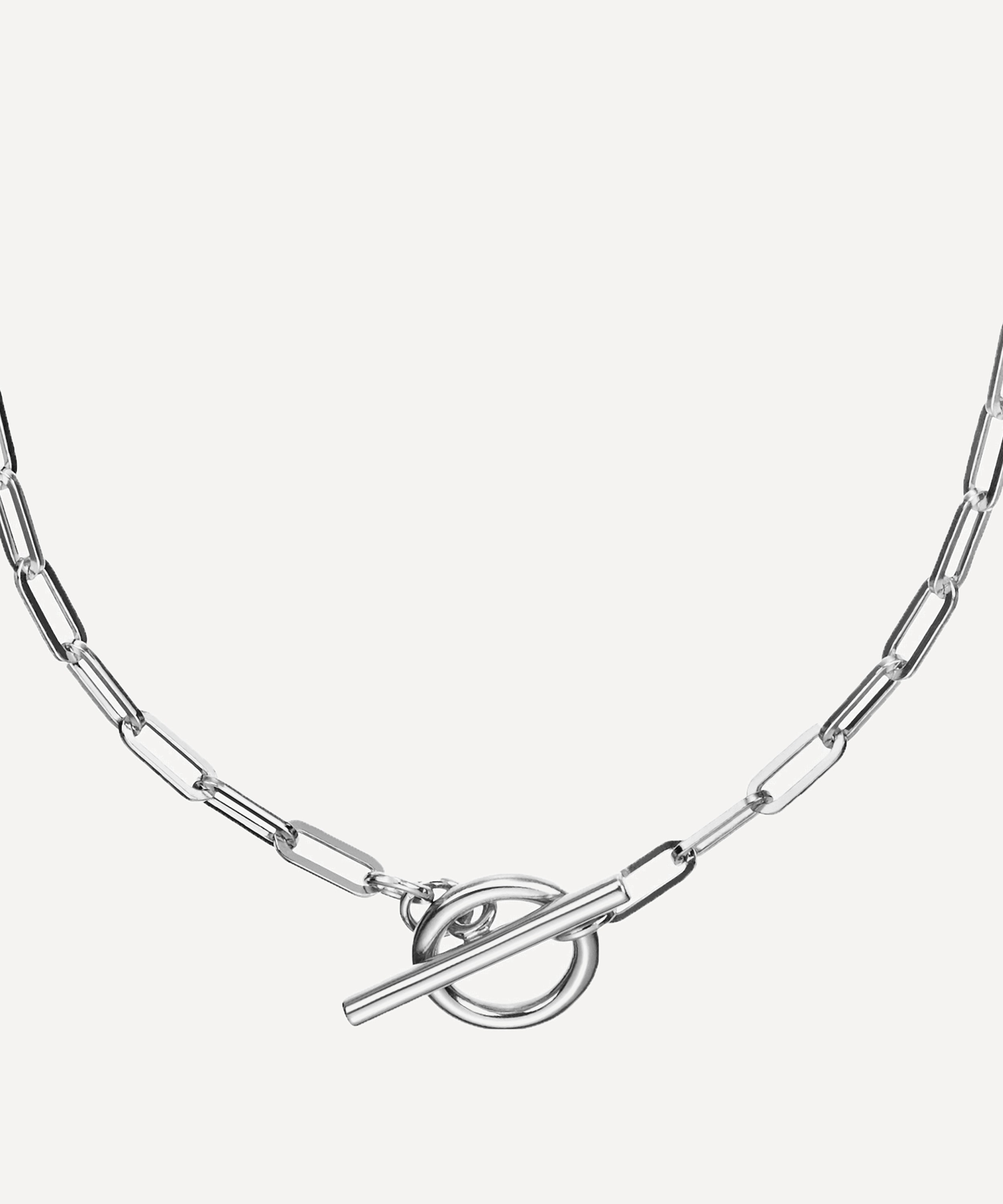 Otiumberg Silver Love Link Chain Necklace | Liberty