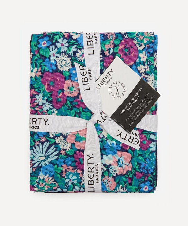 Liberty Fabrics - Flower Show Midnight Garden Lasenby Cotton Fat Quarters image number null
