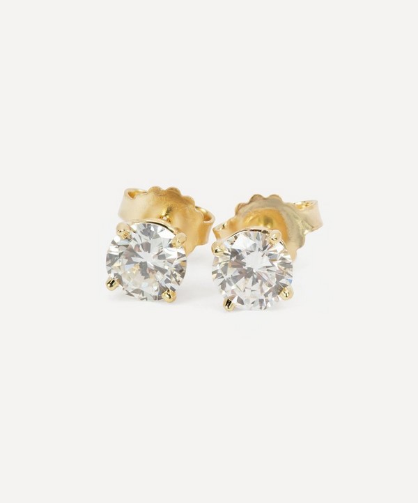 Kojis - Gold 0.51ct Diamond Stud Earrings image number null