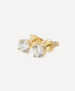 Kojis - Gold 0.51ct Diamond Stud Earrings image number 1