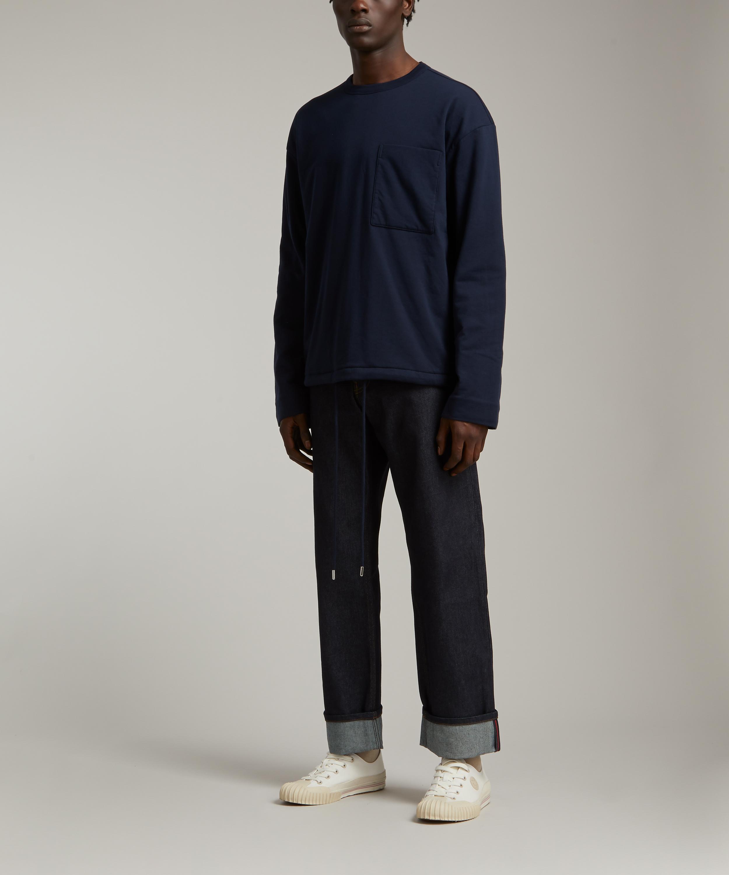 Dries Van Noten Helgar Drawstring Long-Sleeve T-Shirt | Liberty