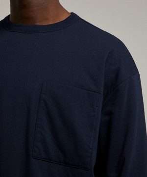 Dries Van Noten - Helgar Drawstring Long-Sleeve T-Shirt image number 4